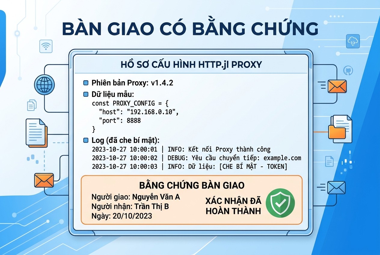 Bàn giao có bằng chứng