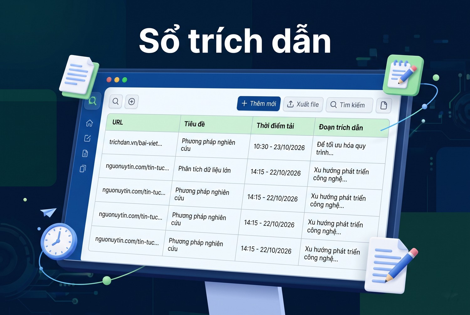 Sổ trích dẫn