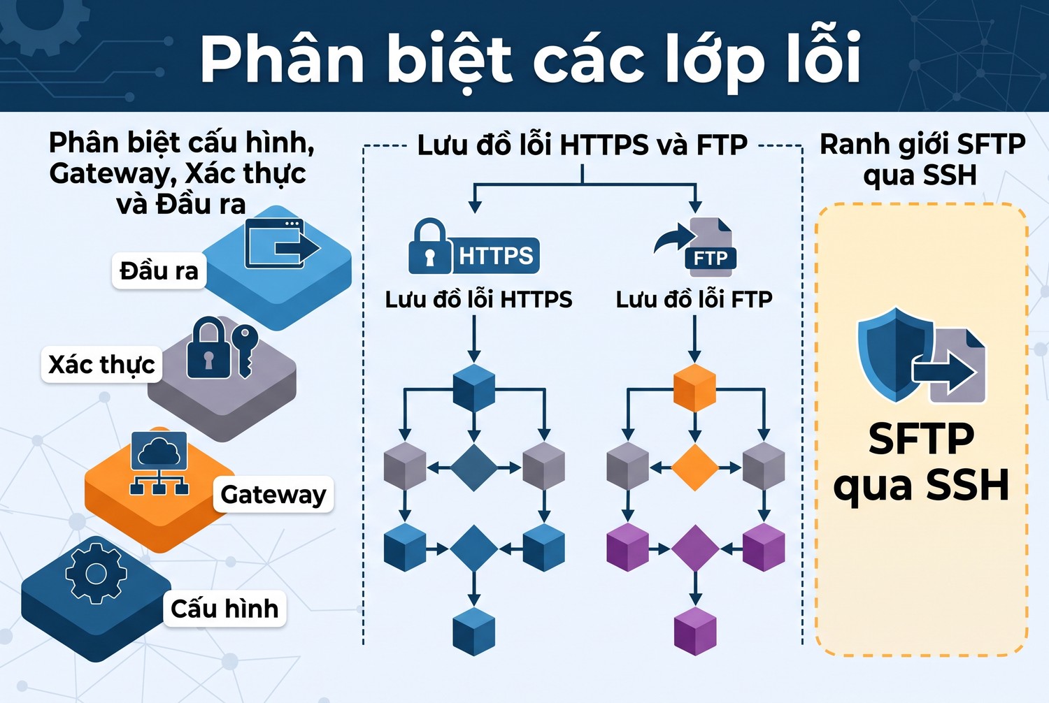 Phân biệt các lớp lỗi