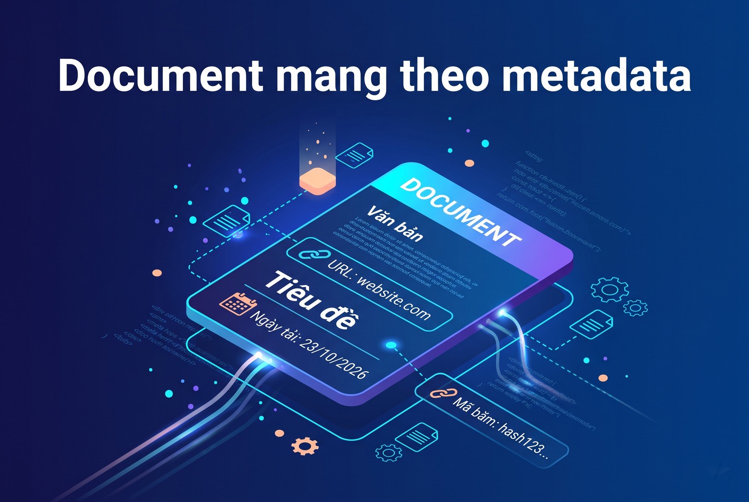 Document mang theo metadata