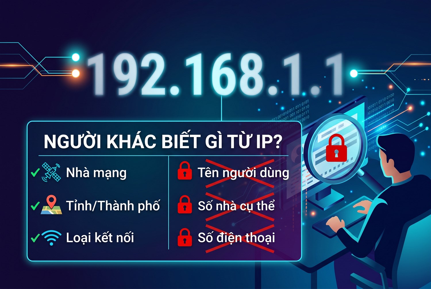 Người khác biết gì từ IP