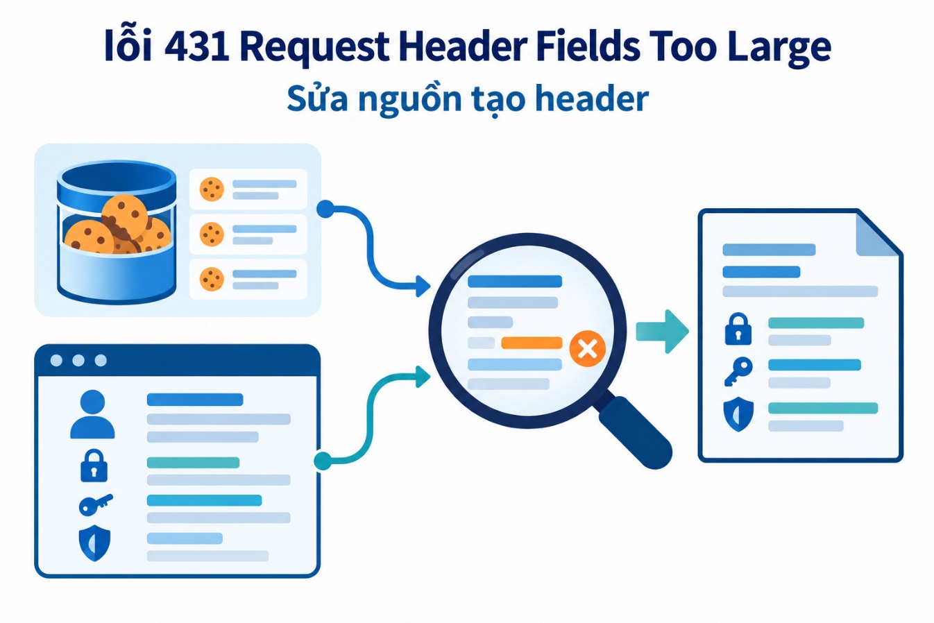 Sửa nguồn tạo header
