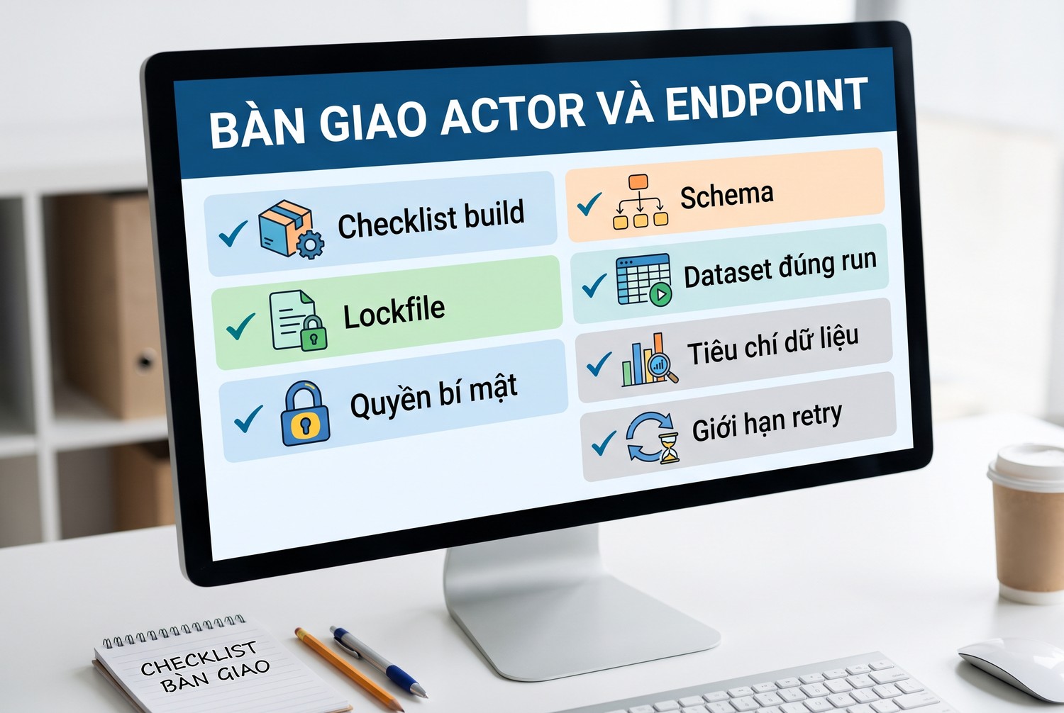 Bàn giao Actor và endpoint