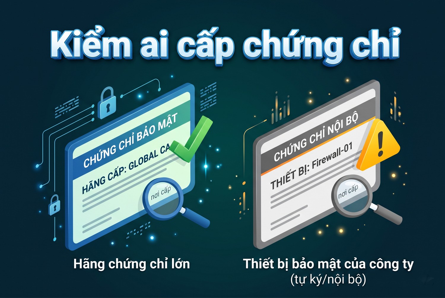 Kiểm ai cấp chứng chỉ