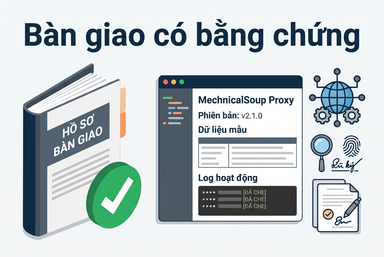 Bàn giao có bằng chứng