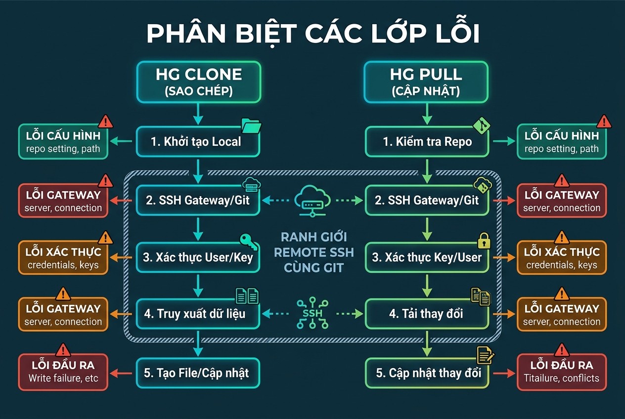 Phân biệt các lớp lỗi