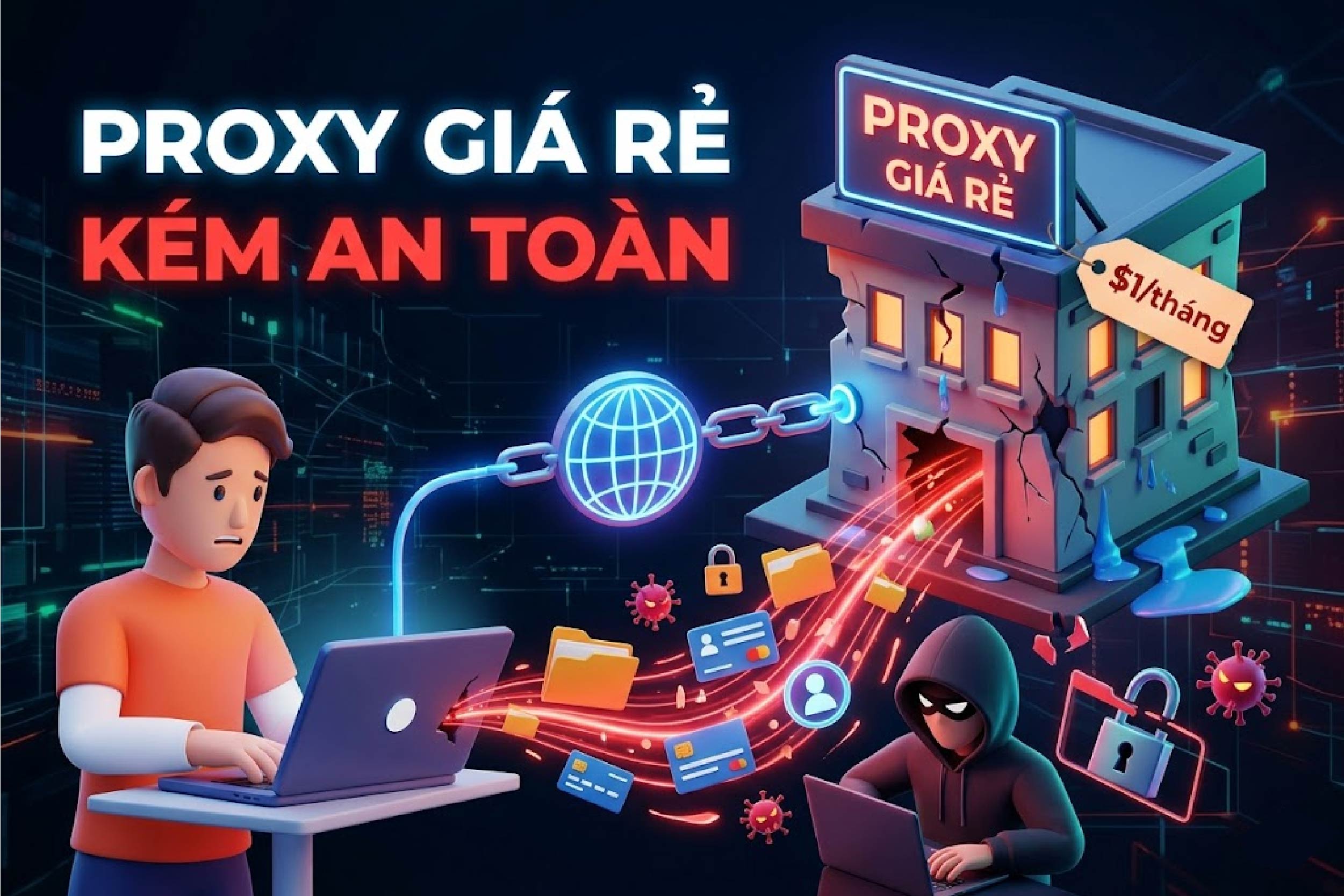 Proxy gi&aacute; rẻ k&eacute;m an to&agrave;n