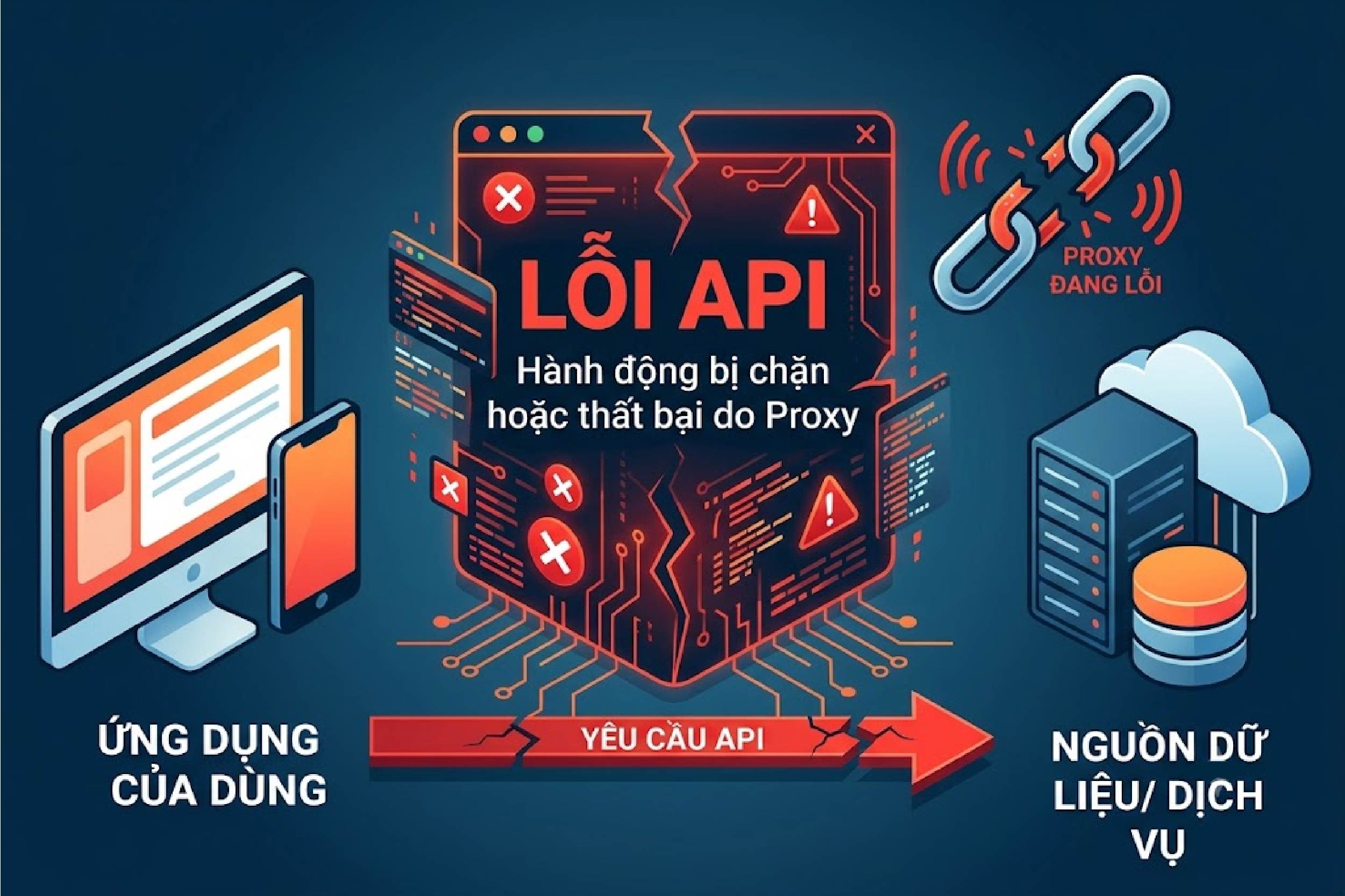 Proxy lỗi API