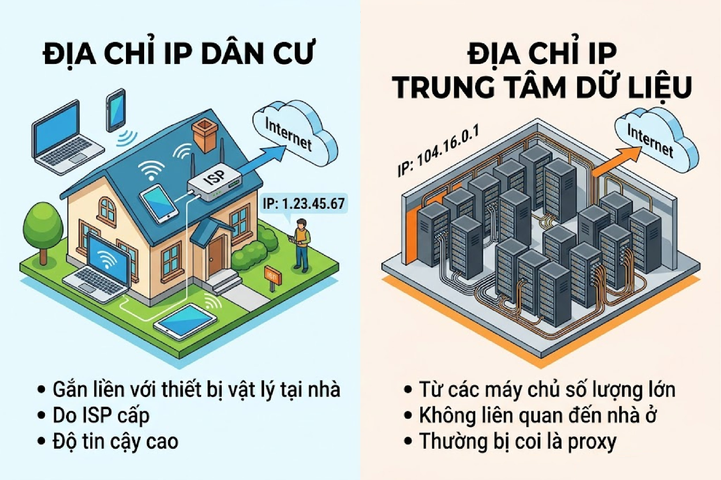 Địa chỉ IP d&acirc;n cư