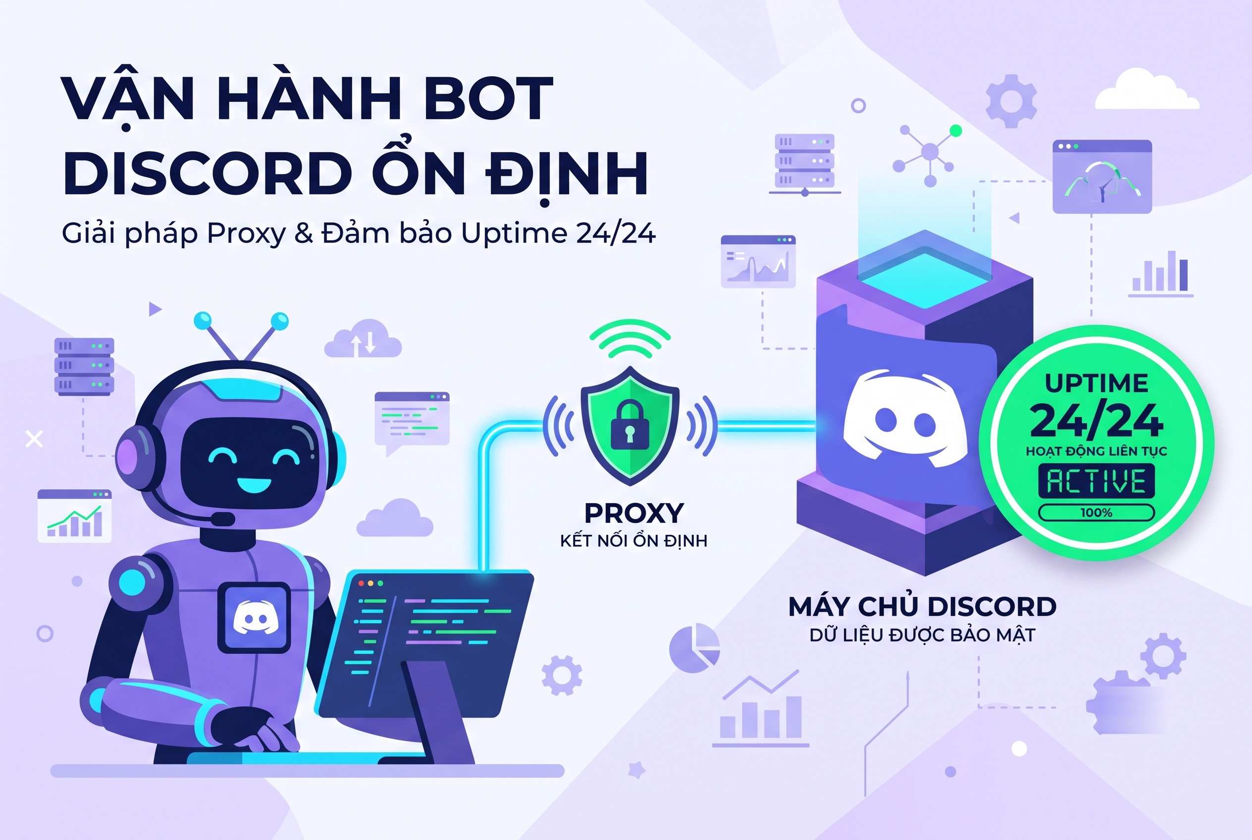 Vận hành bot Discord ổn định
