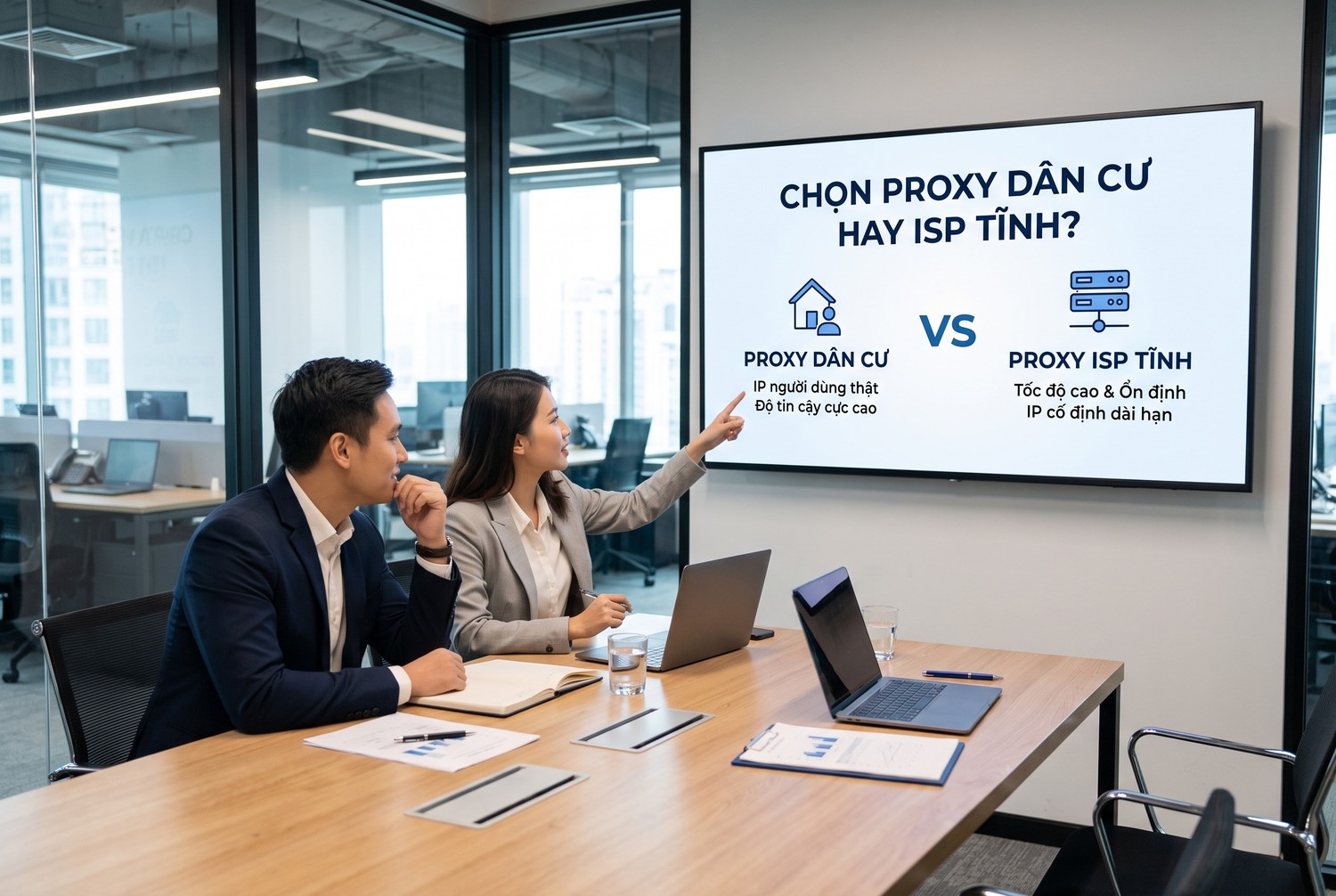 Chọn proxy dân cư hay ISP tĩnh