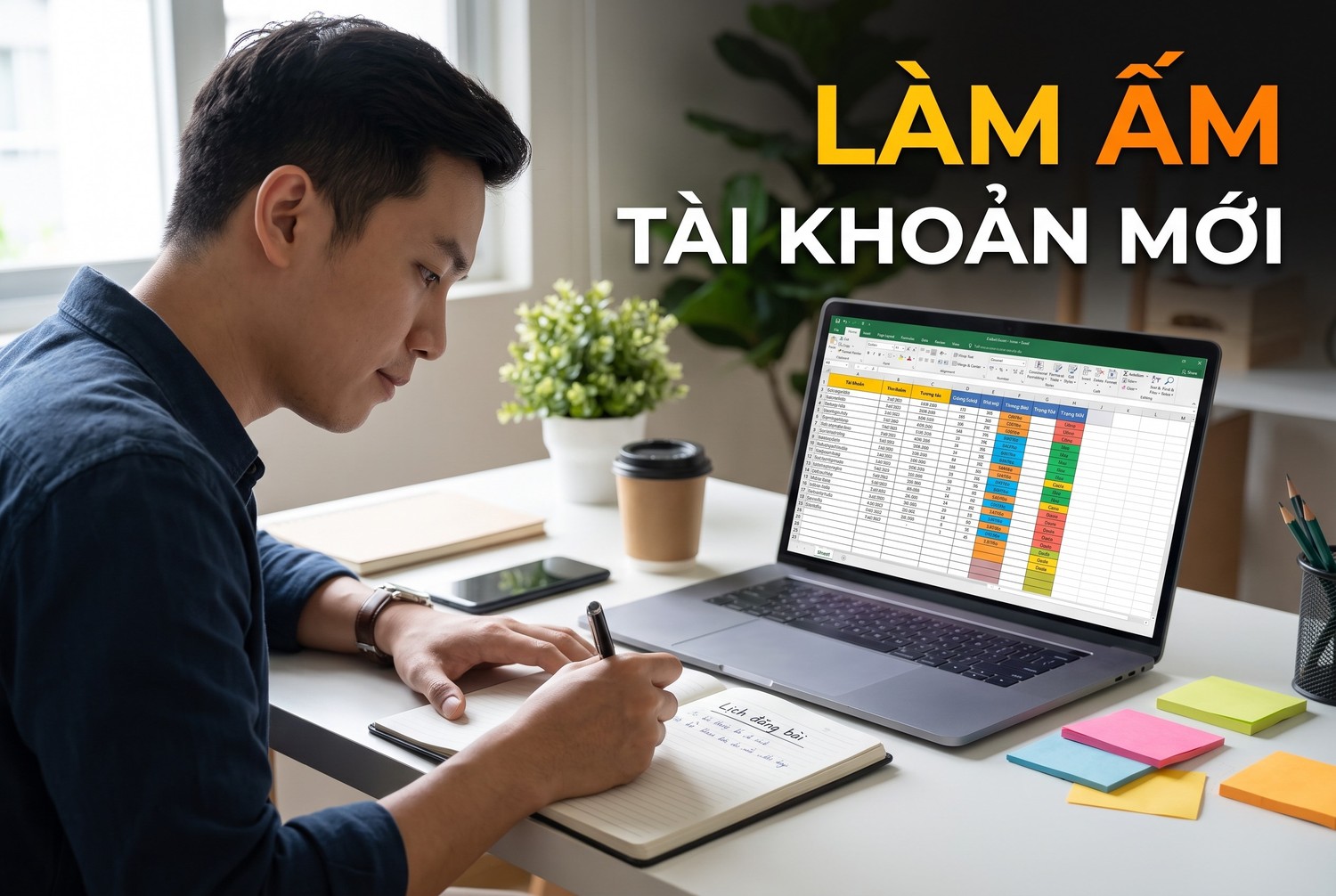 Làm ấm tài khoản mới