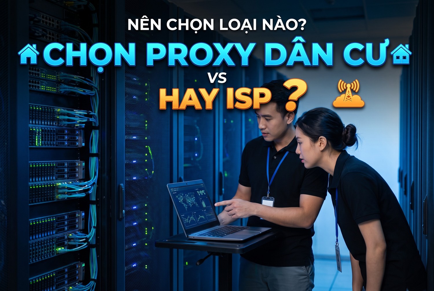 Chọn proxy dân cư hay ISP