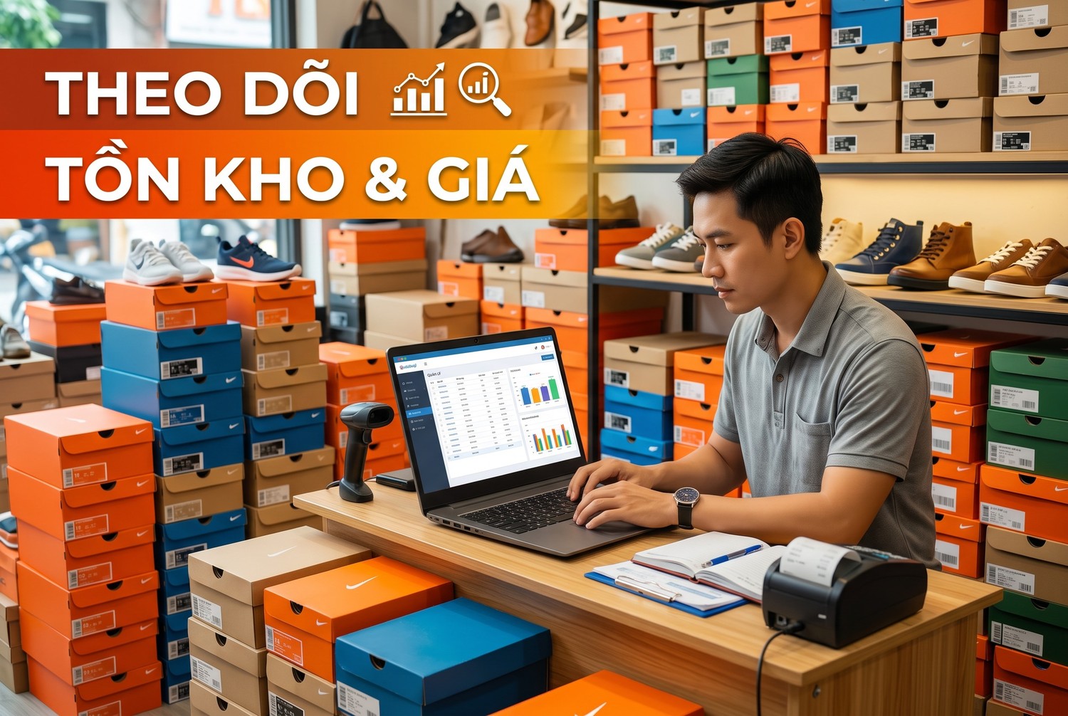 Theo dõi tồn kho và giá
