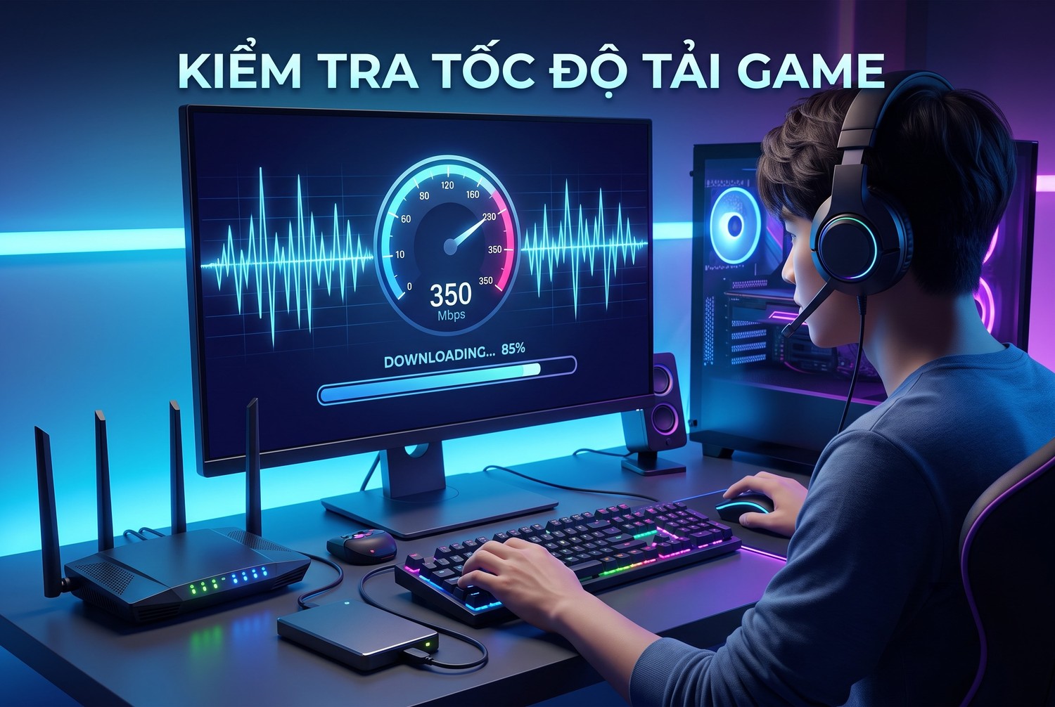 Kiểm tra tốc độ tải game