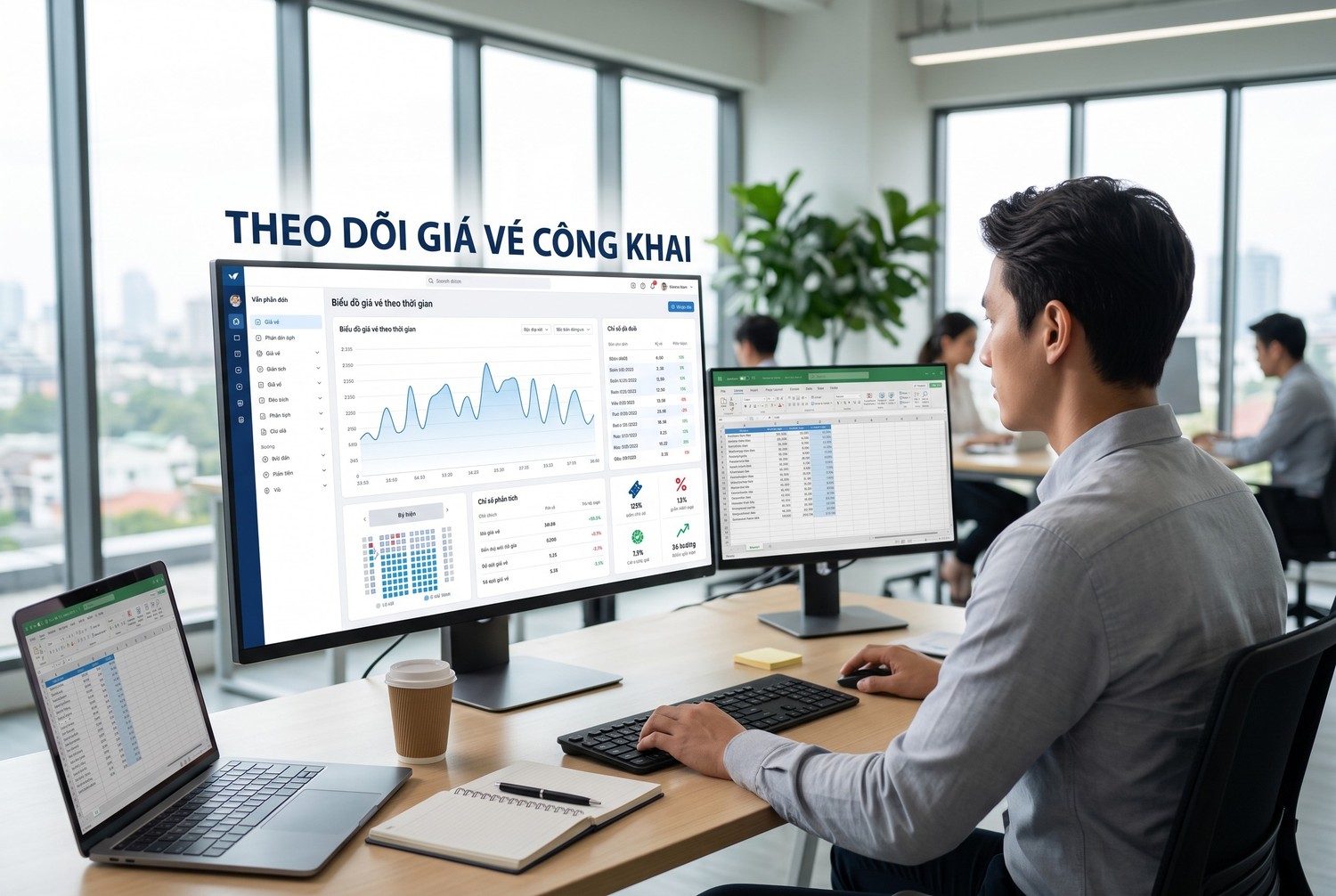 Theo dõi giá vé công khai