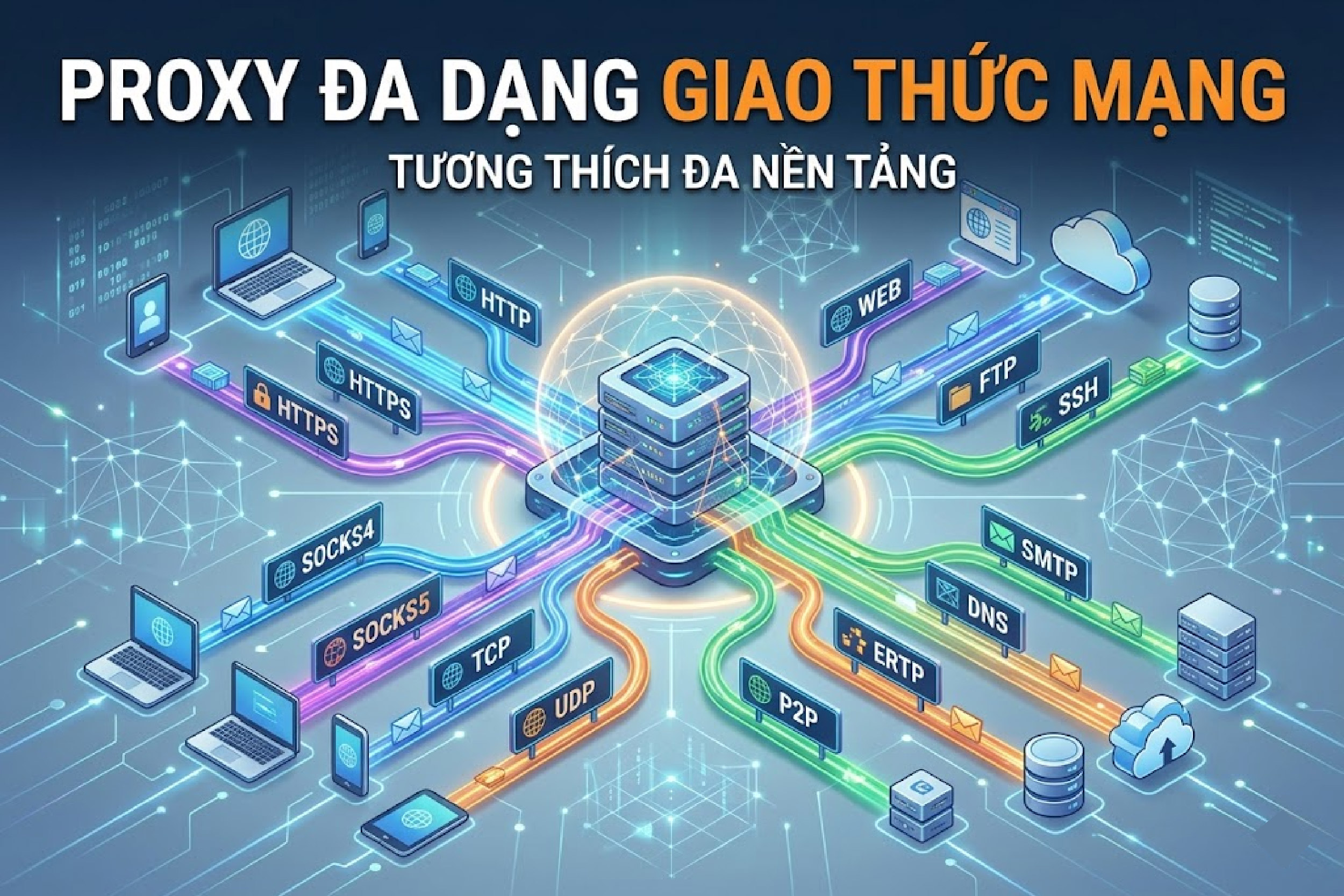 Proxy đa dạng giao thức mạng