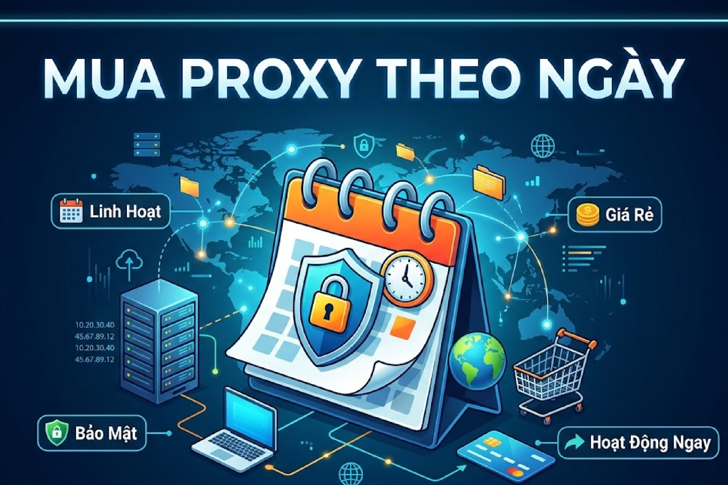 Mua proxy sử dụng theo ng&agrave;y
