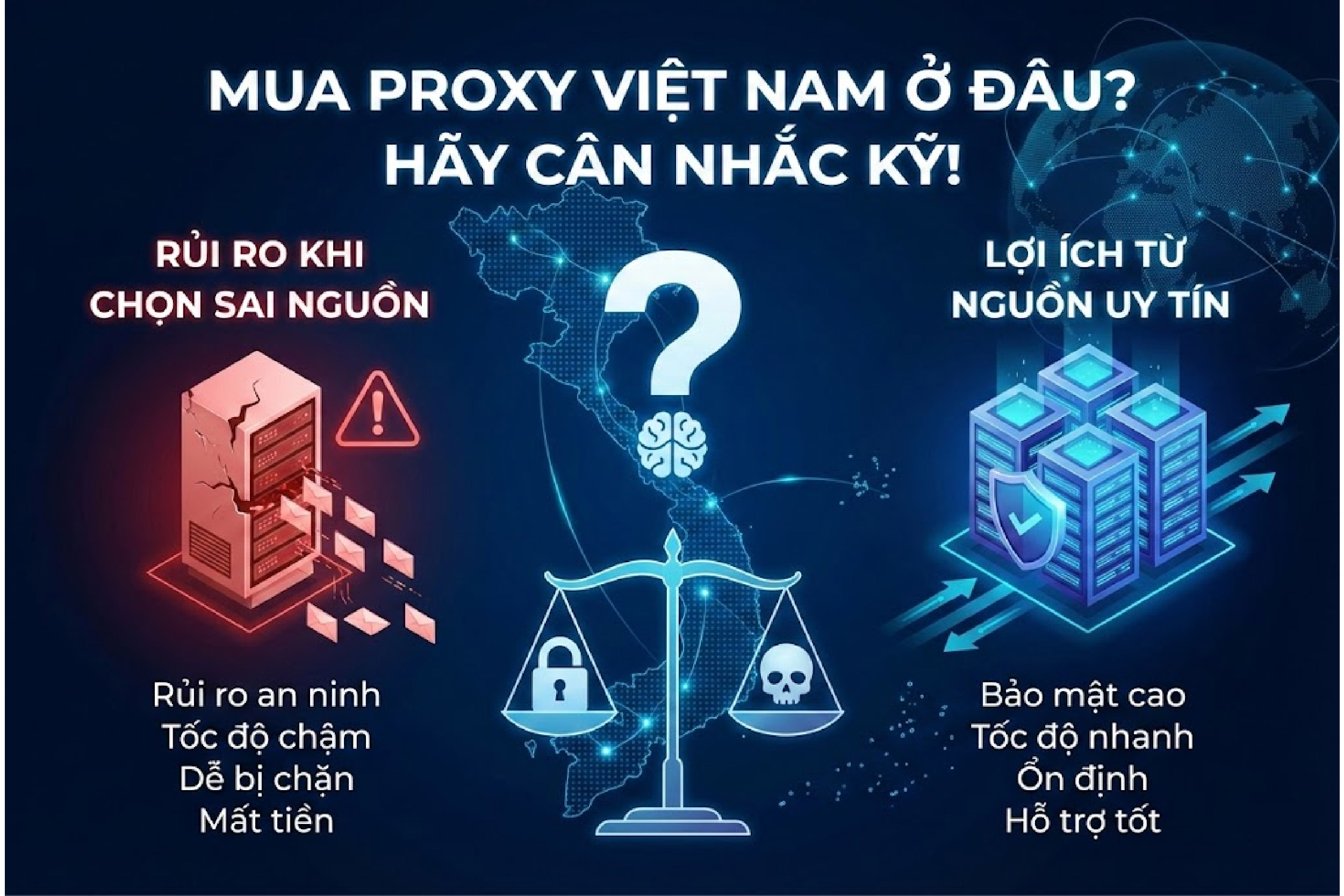 cân nhắc mua proxy