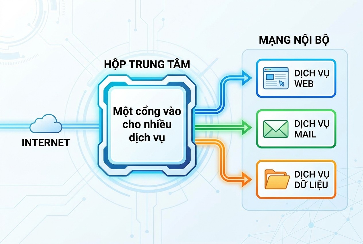 Một cổng vào cho nhiều dịch vụ
