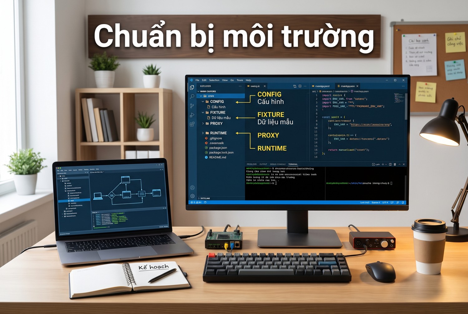 Chuẩn bị môi trường