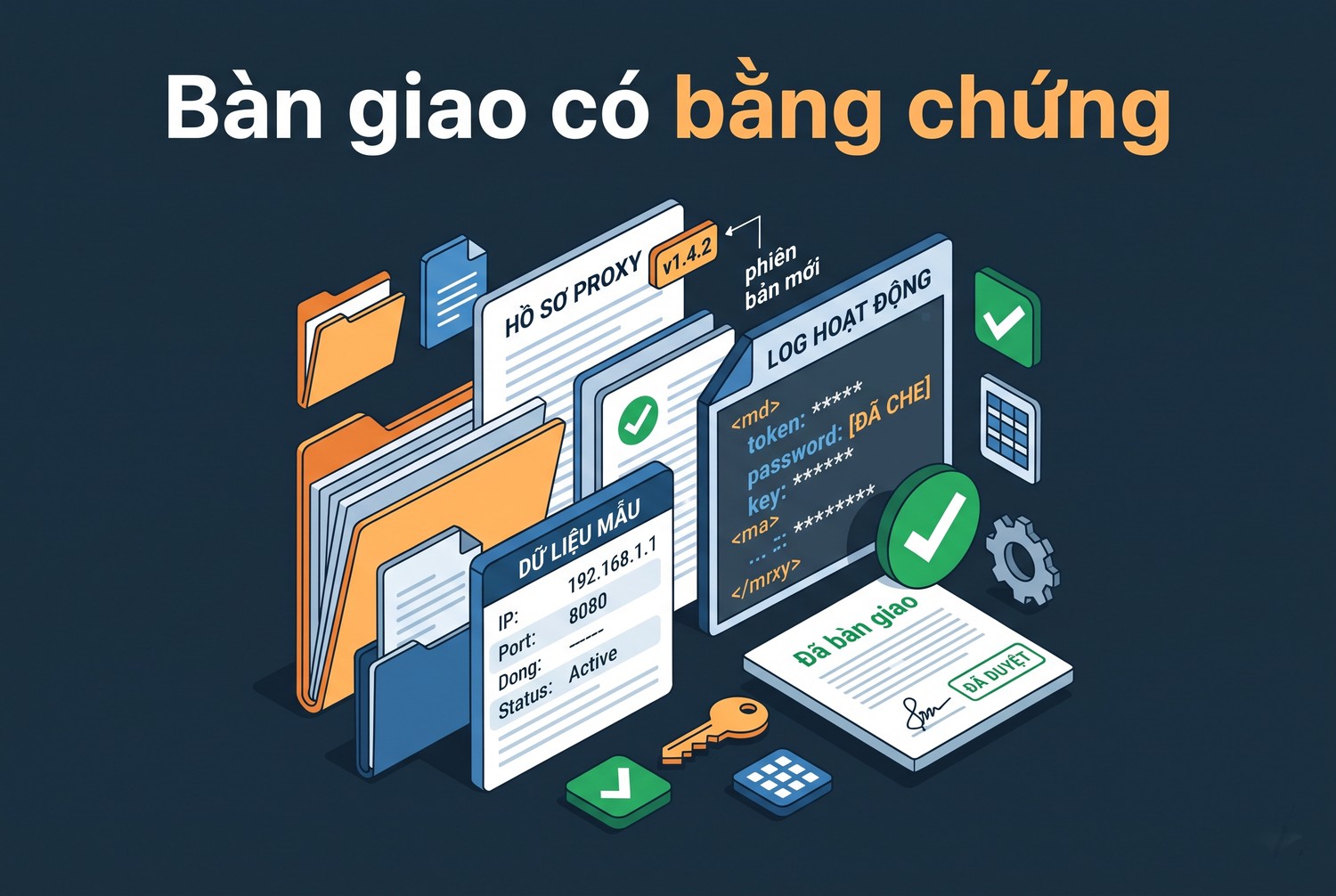 Bàn giao có bằng chứng