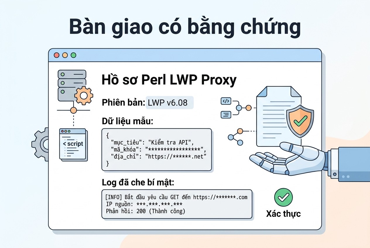 Bàn giao có bằng chứng