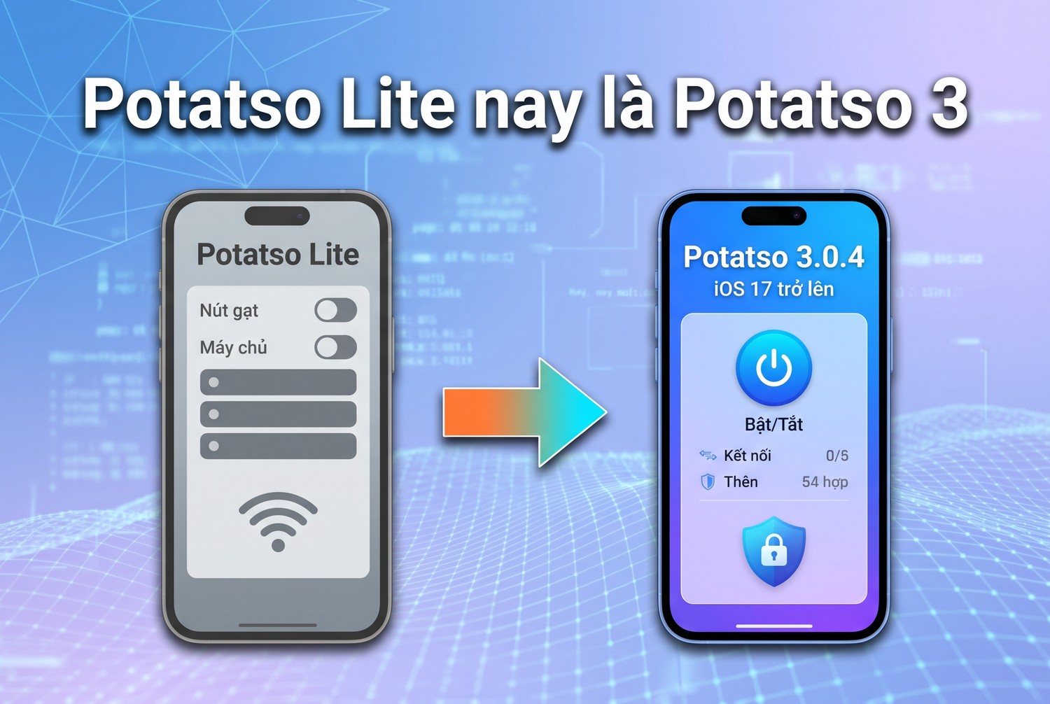 Potatso Lite nay là Potatso 3