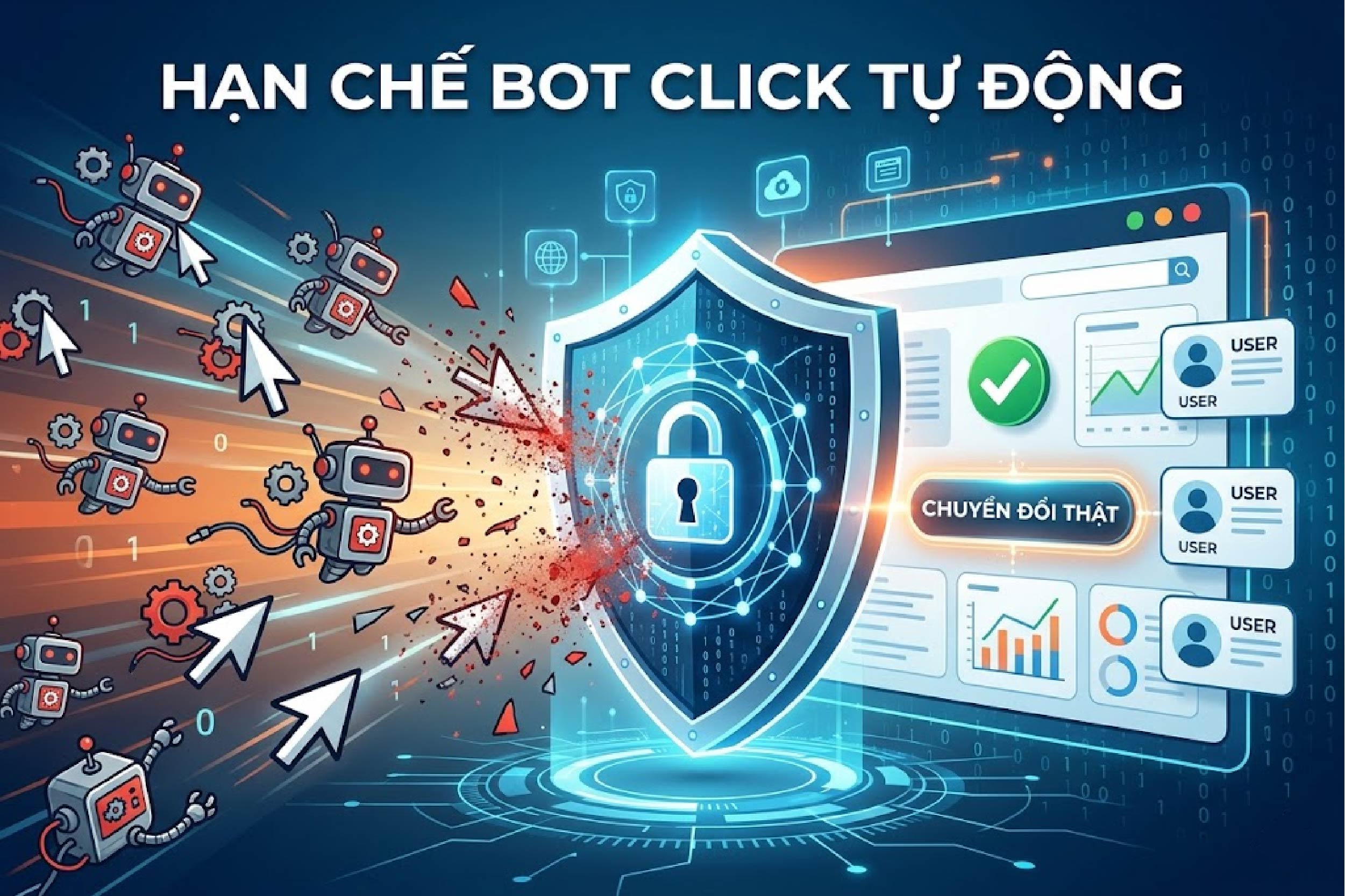 Hạn chế bot click tự động
