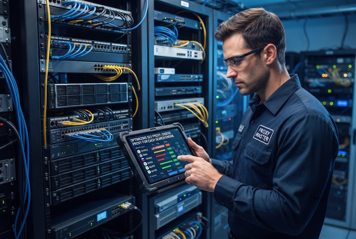 Chọn proxy cho từng công cụ tìm kiếm