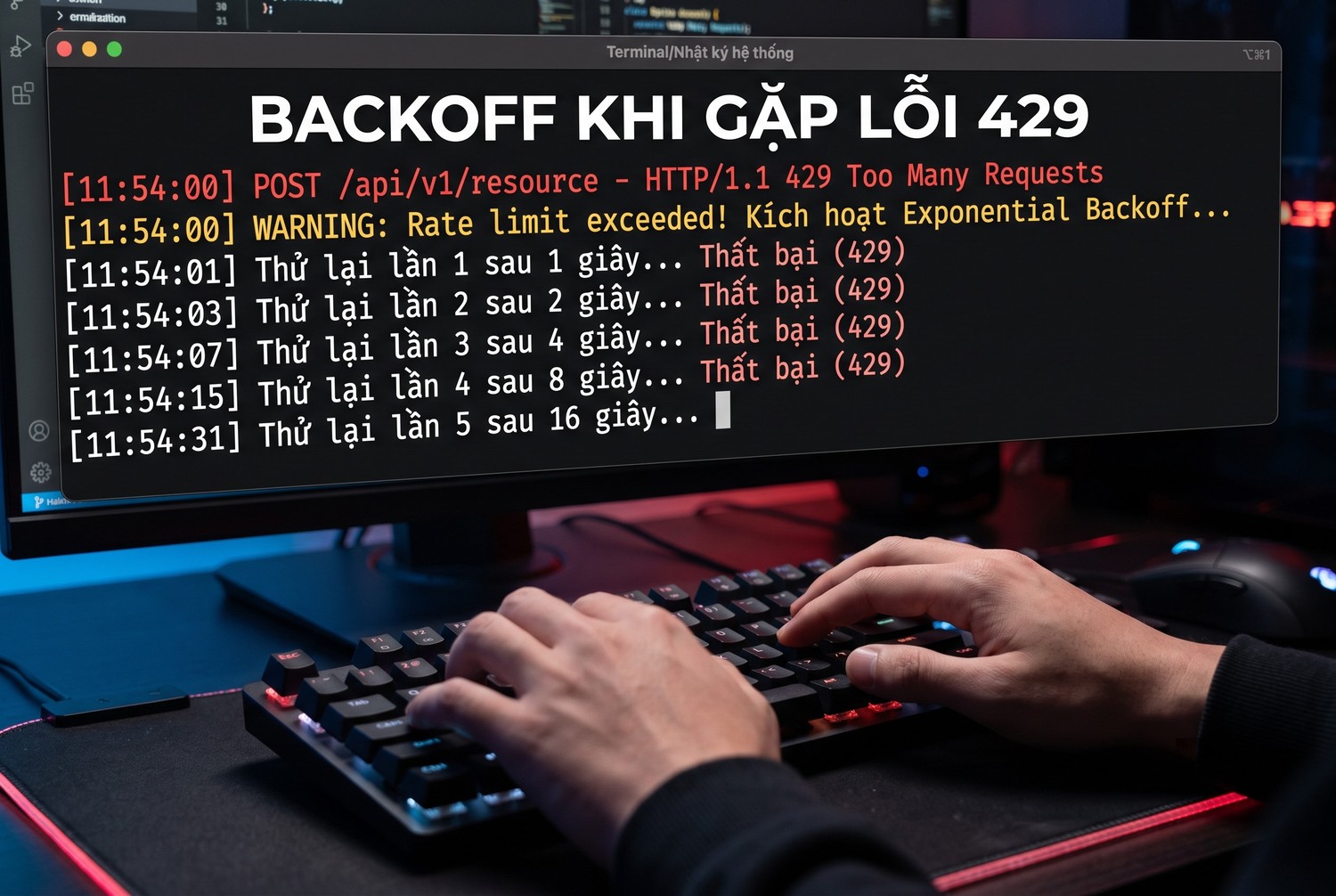 Backoff khi gặp lỗi 429