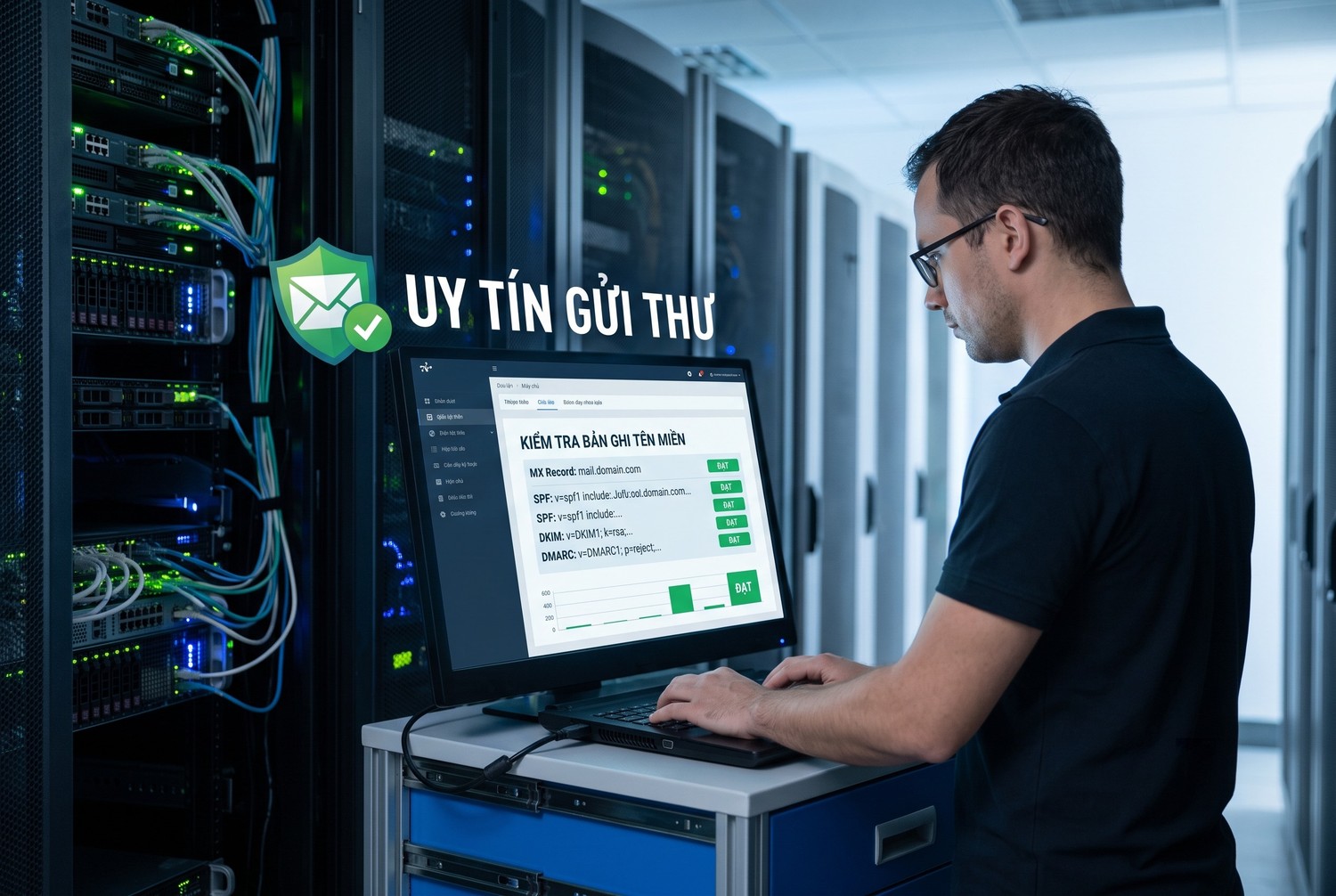 Uy tín gửi thư gắn với những gì