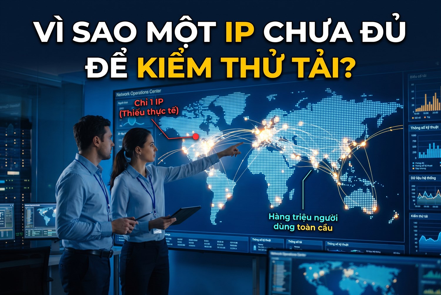 Vì sao một IP chưa đủ để kiểm thử tải