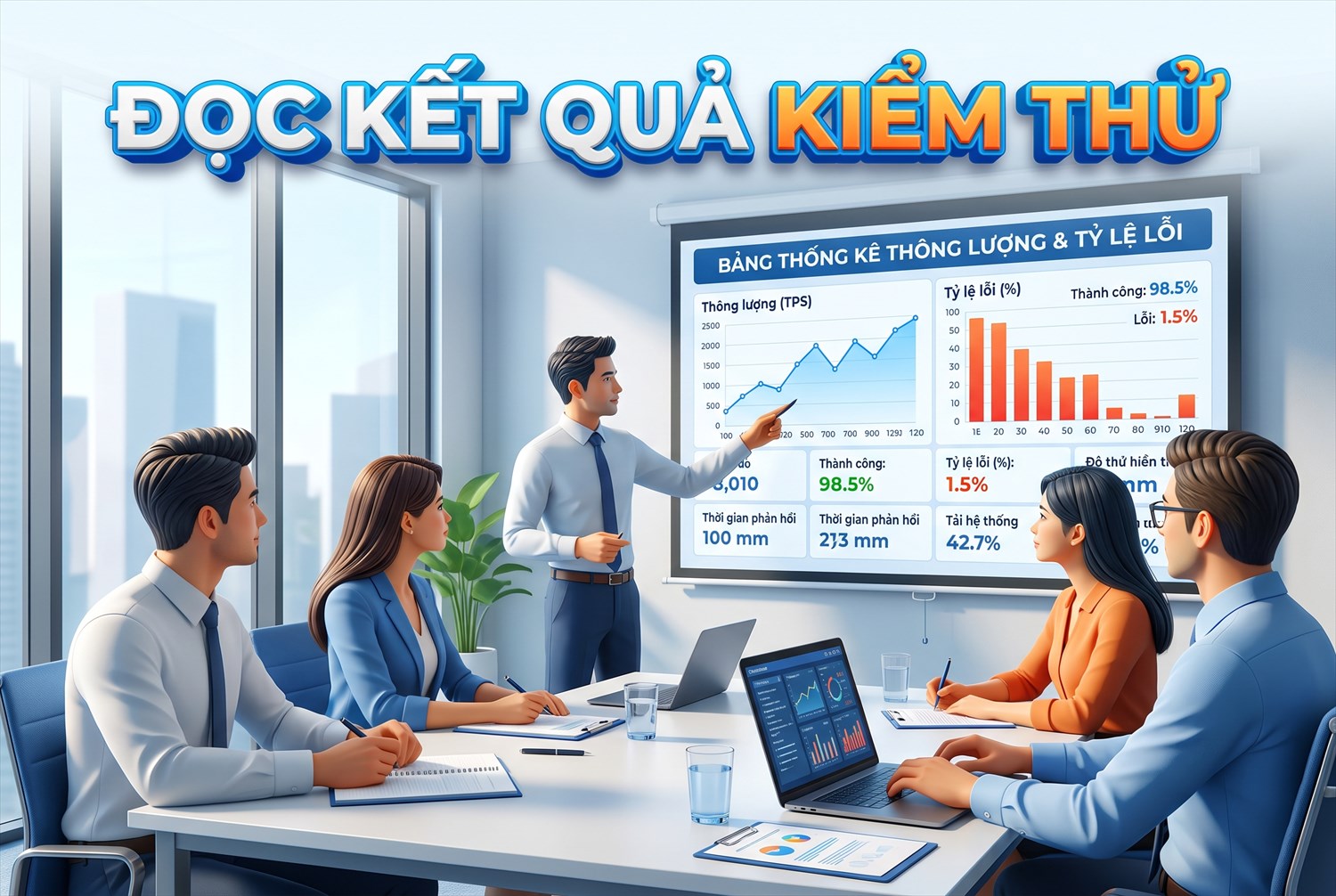 Đọc kết quả kiểm thử