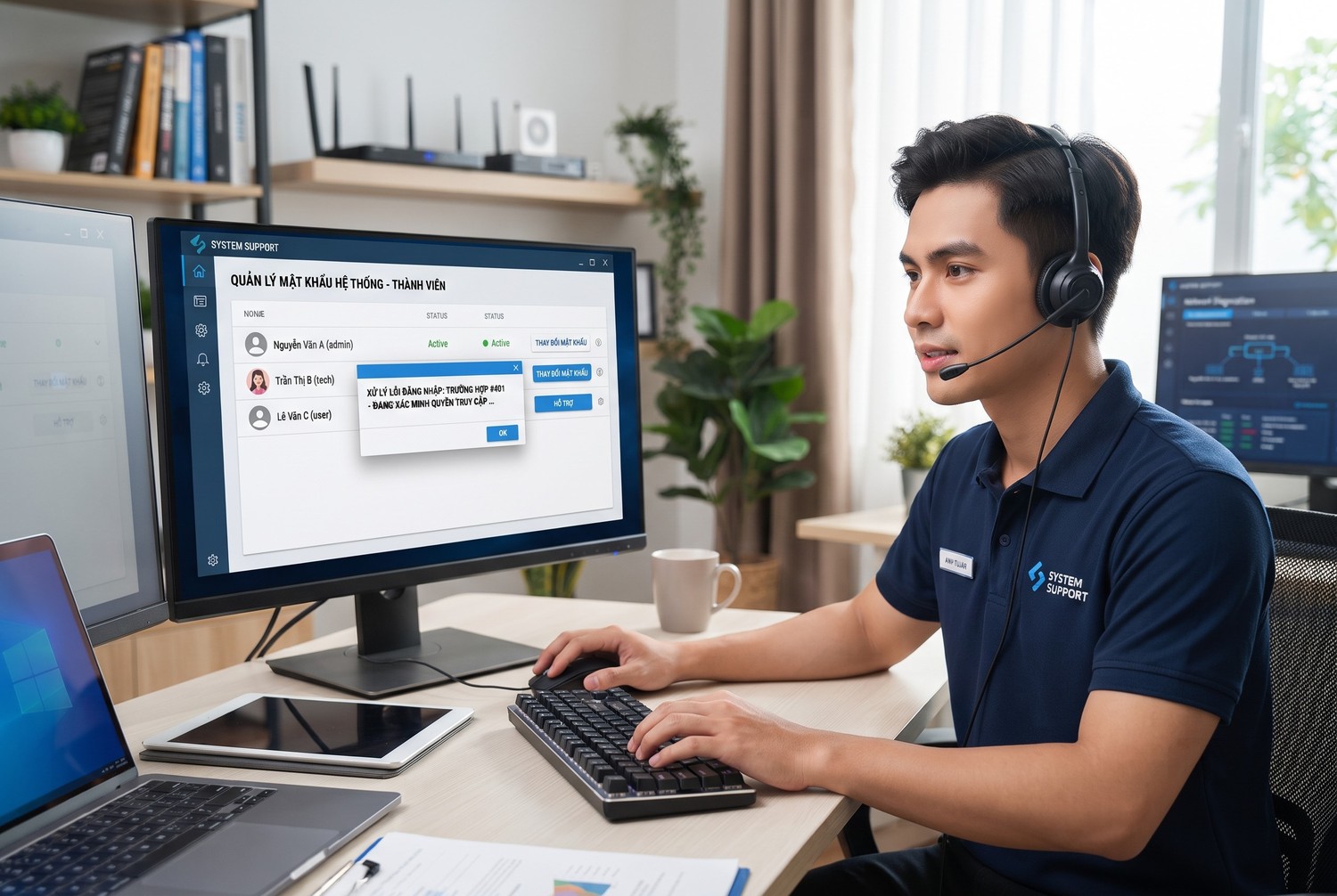 Xử lý lỗi thường gặp