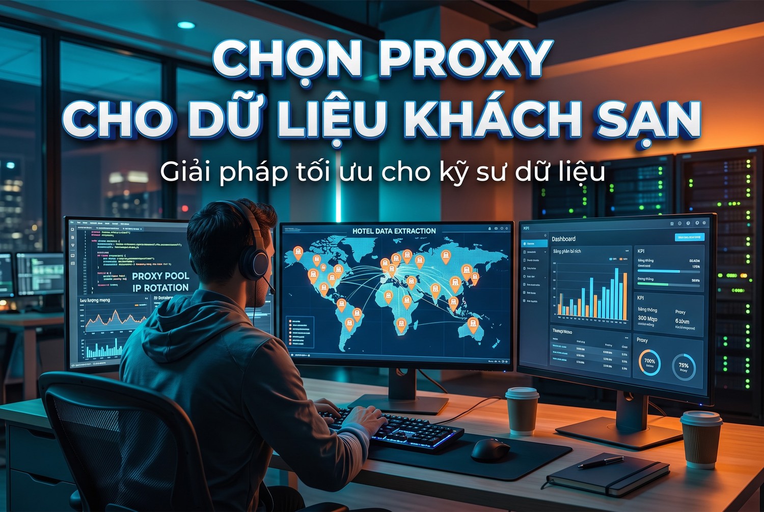Chọn proxy cho dữ liệu khách sạn