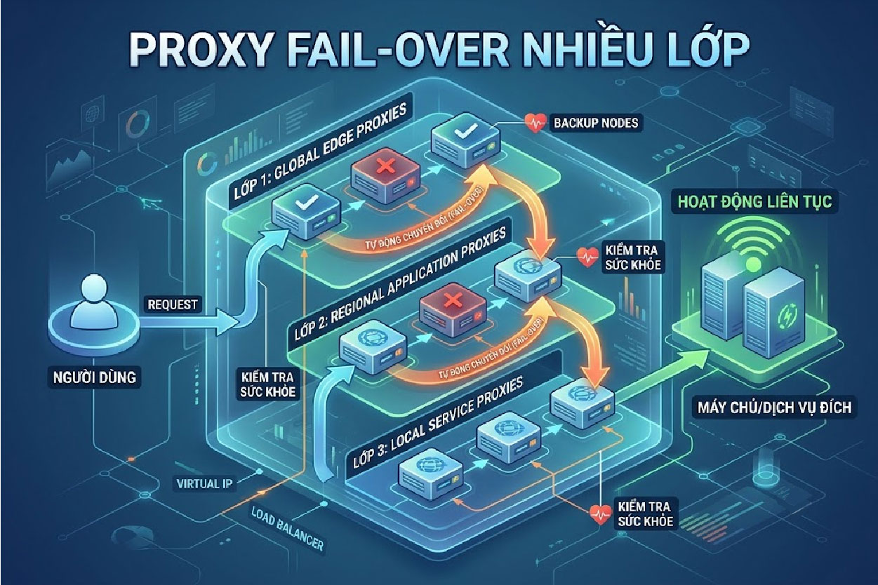 Proxy Fail-over nhiều lớp