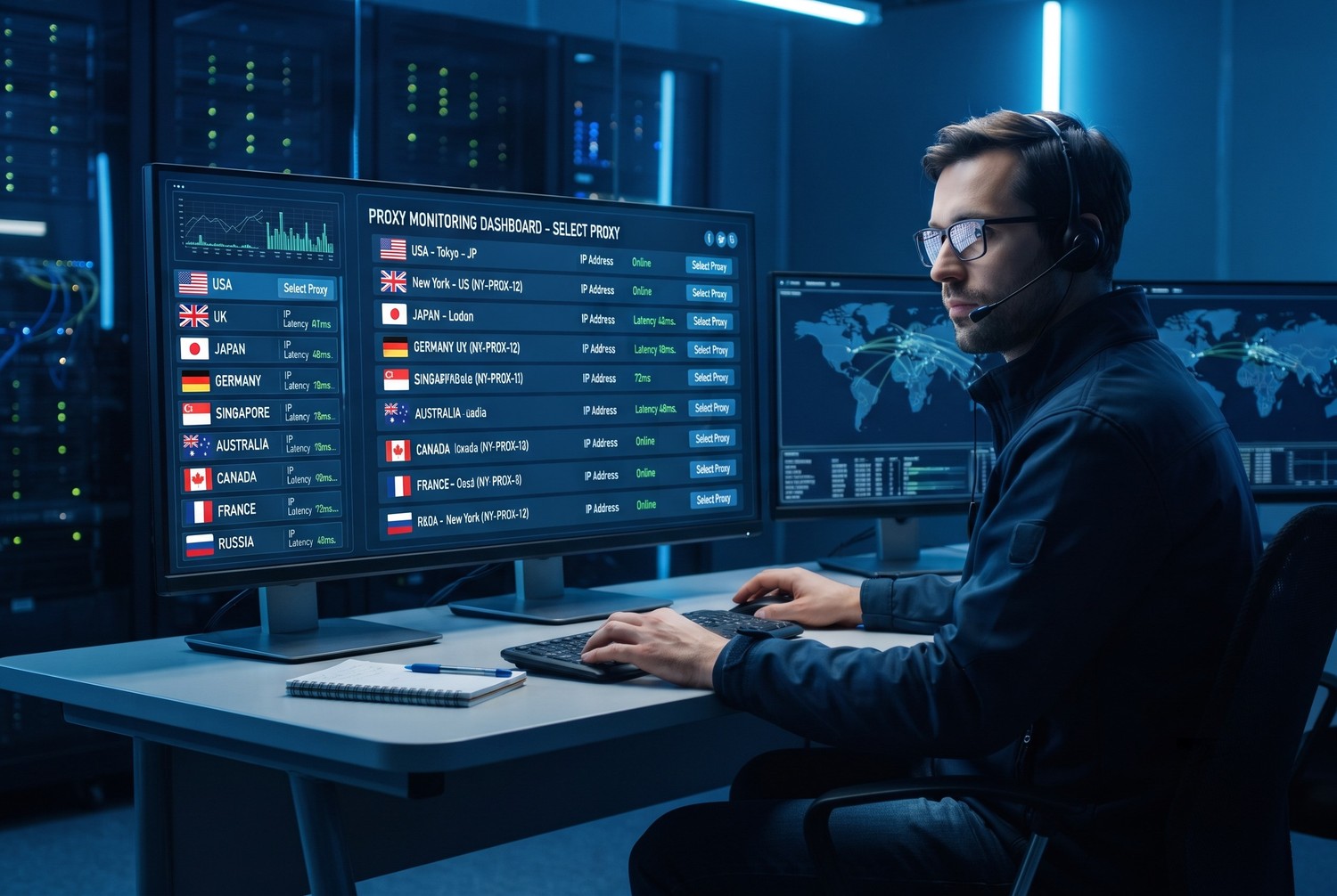 Chọn proxy cho việc giám sát