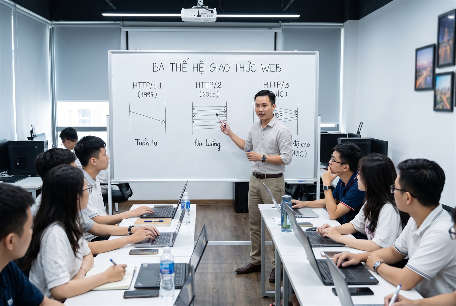 Ba thế hệ giao thức web