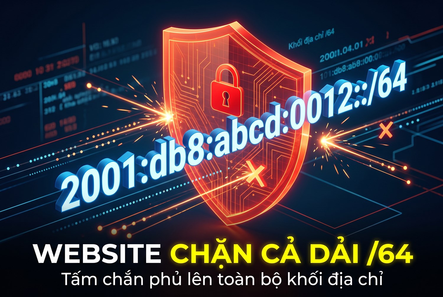 Website chặn theo cả dải /64