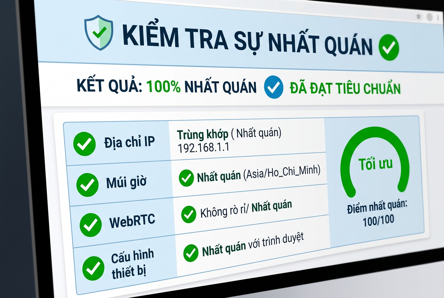 Kiểm tra sự nhất quán