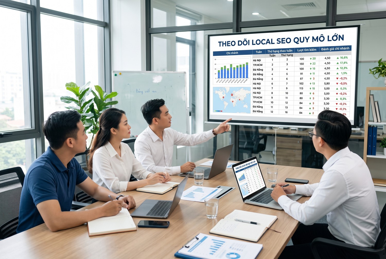 Theo dõi Local SEO quy mô lớn