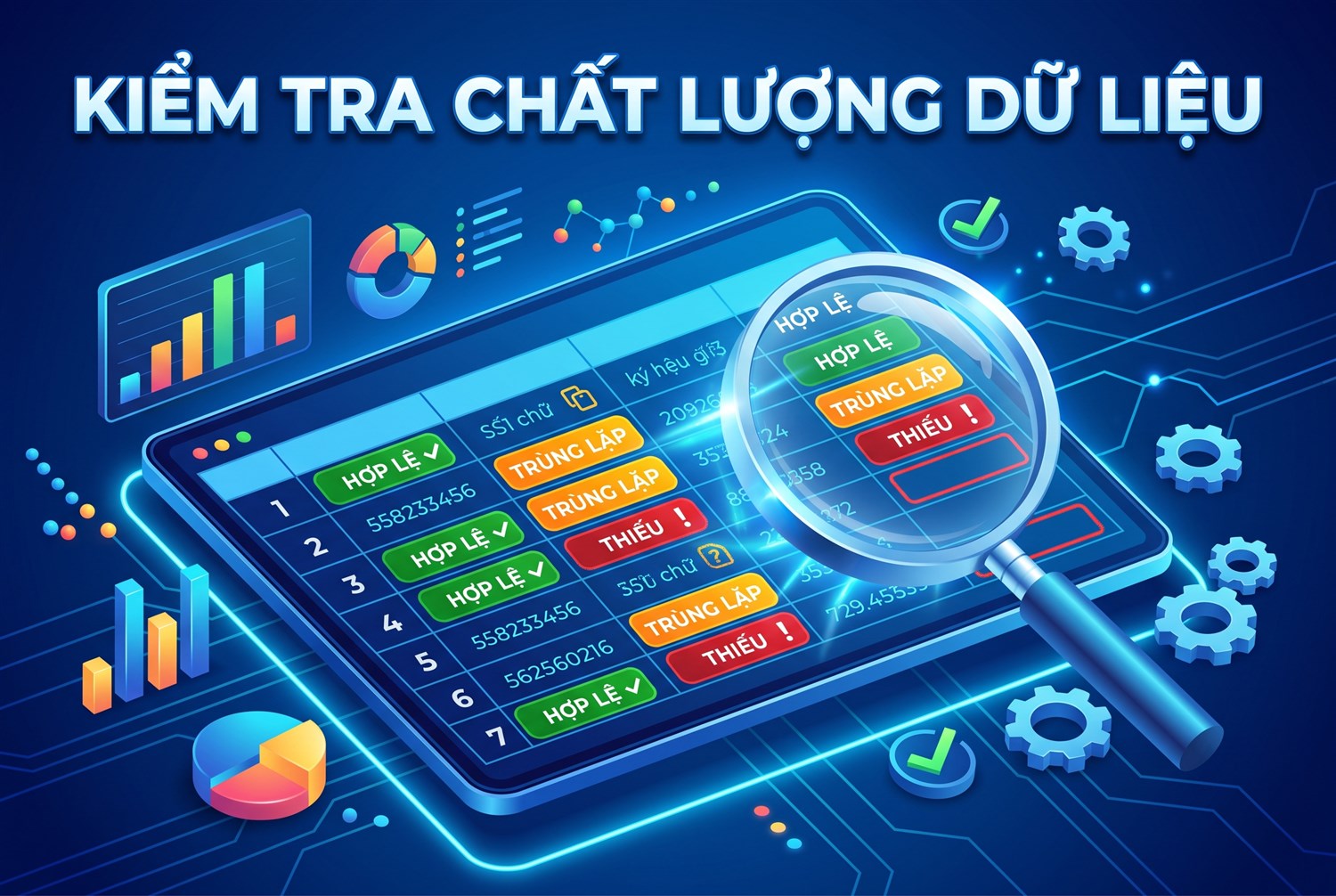 Kiểm tra chất lượng dữ liệu