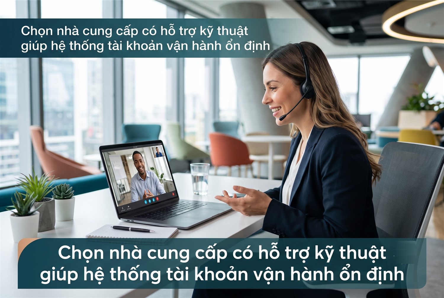 Chọn nhà cung cấp có hỗ trợ kỹ thuật giúp hệ thống tài khoản vận hành ổn định