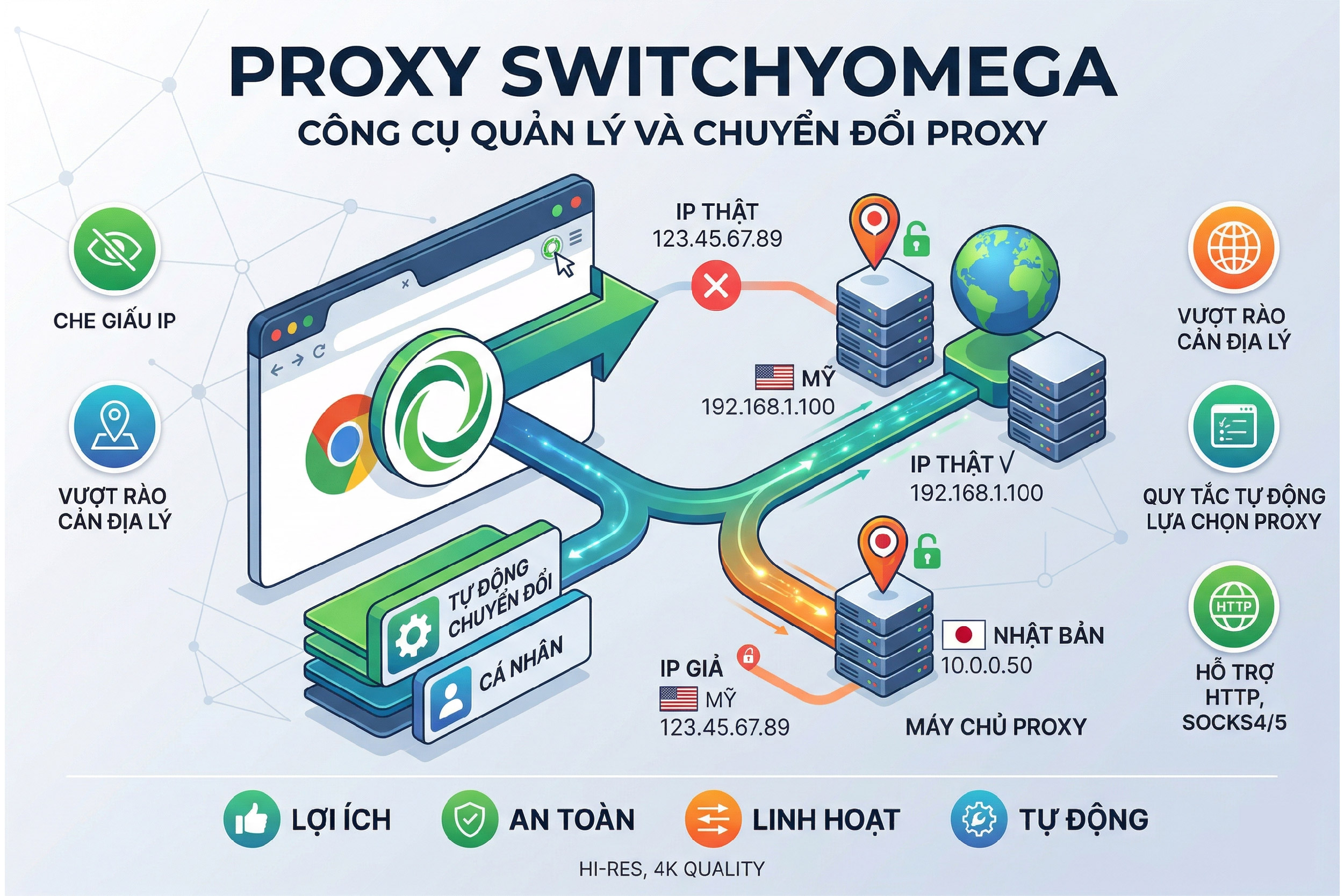 Công cụ Proxy SwitchyOmega