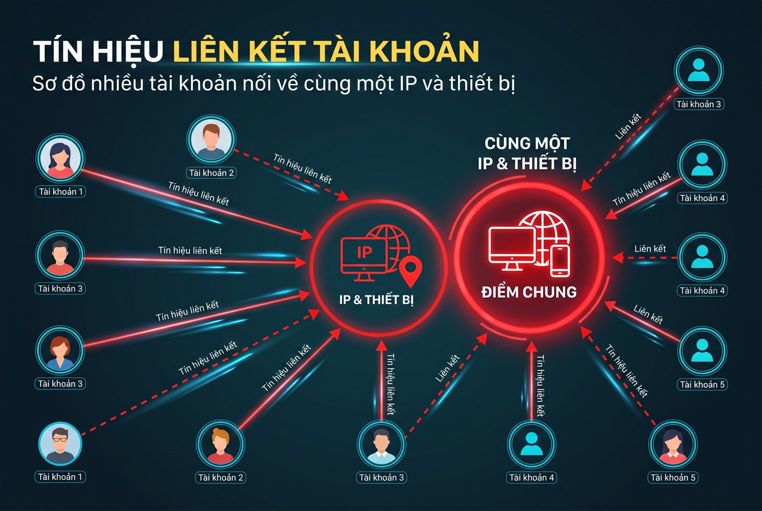 Tín hiệu liên kết tài khoản