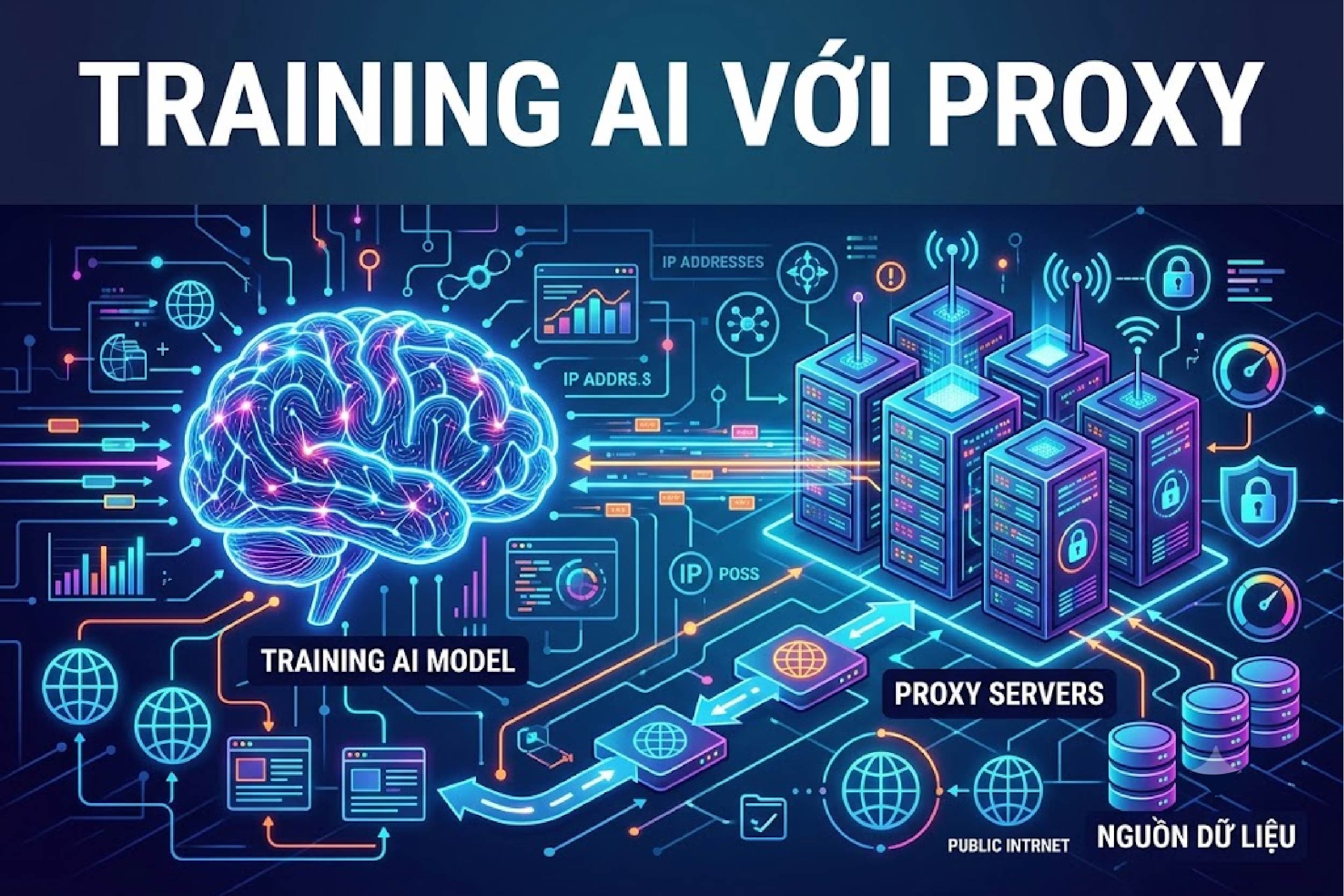 Training AI với proxy