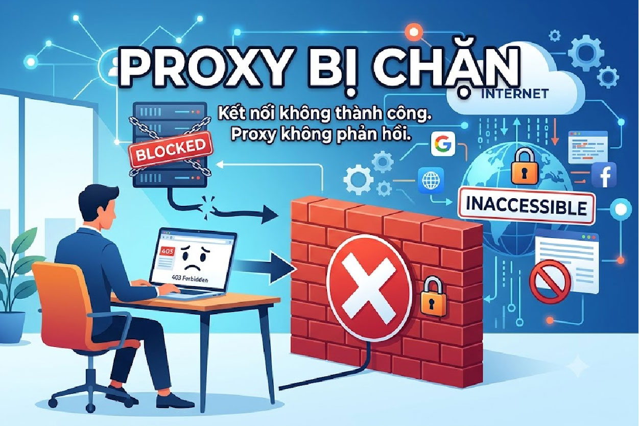 Proxy bị chặn