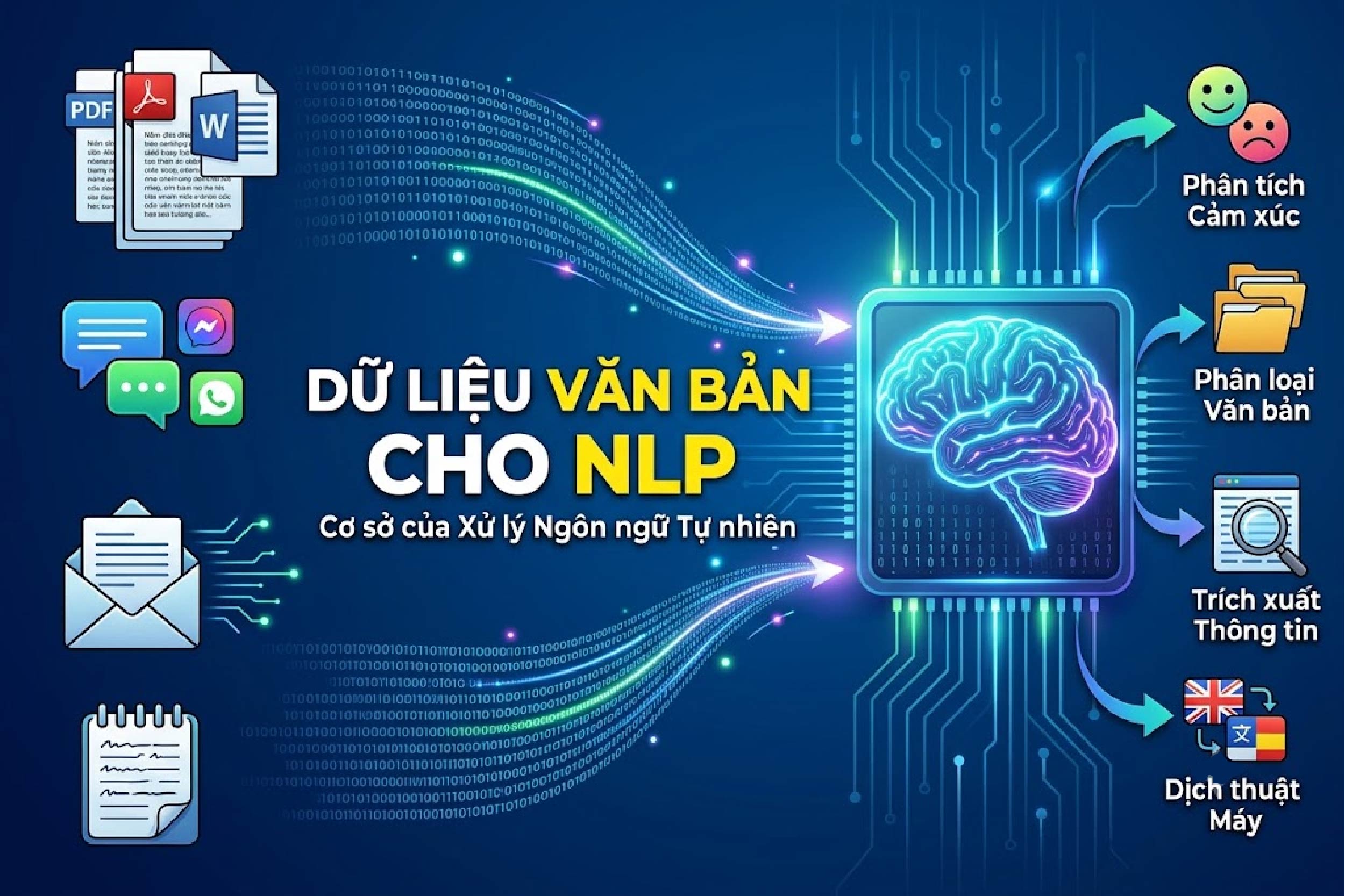 Dữ liệu văn bản cho NLP
