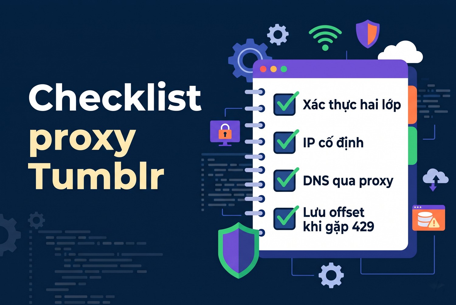 Checklist proxy Tumblr